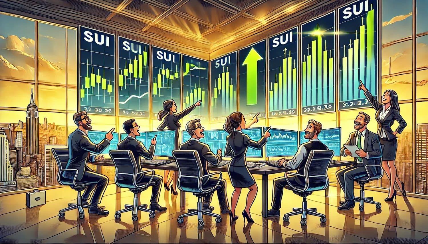 SUI veert 14% terug terwijl VanEck een stijging van 300% voorspelt tot $16