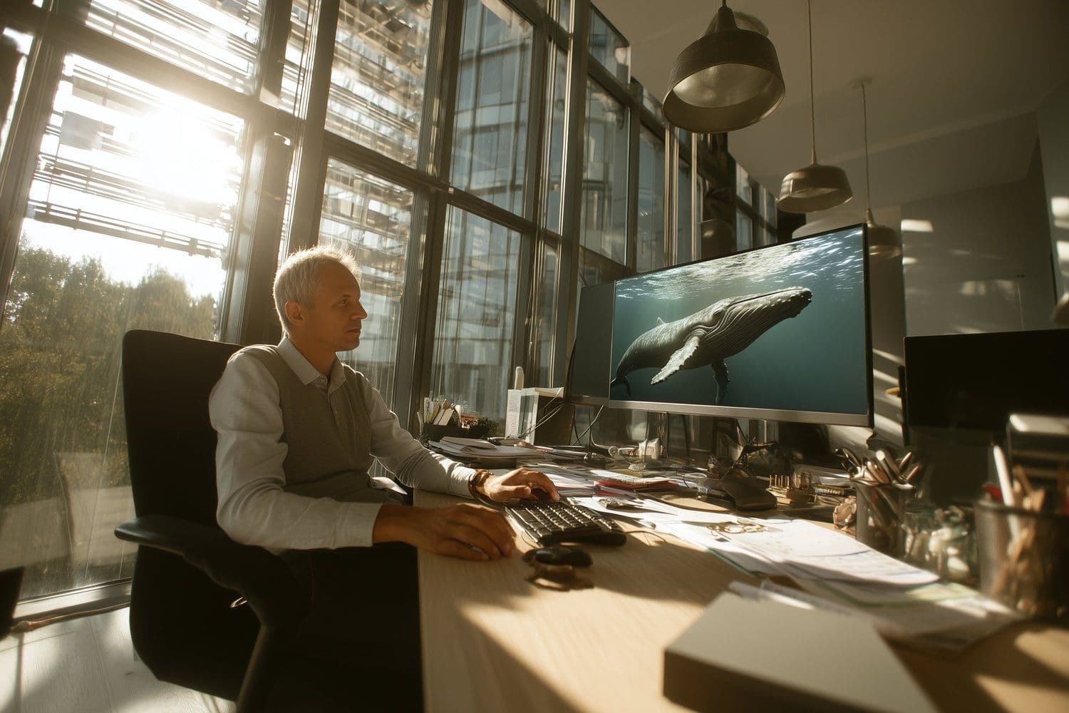 Bitcoin-Wale absorbieren 300% der jährlich geschürften Menge, während die 87.400-Dollar-Marke wieder erreicht wird