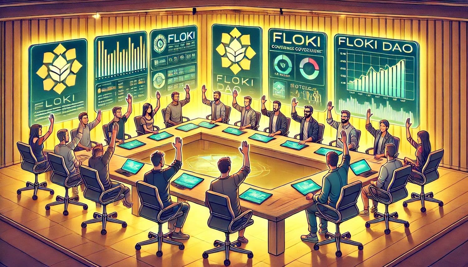 Сообщество FLOKI одобрило поддержку ликвидности для нового ETP единогласным голосованием