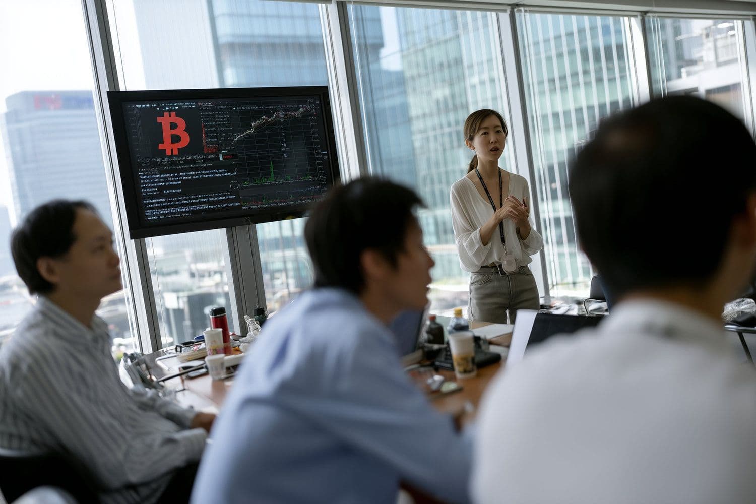 desktop-比特幣在1400億加密市場回調後閃現買入信號