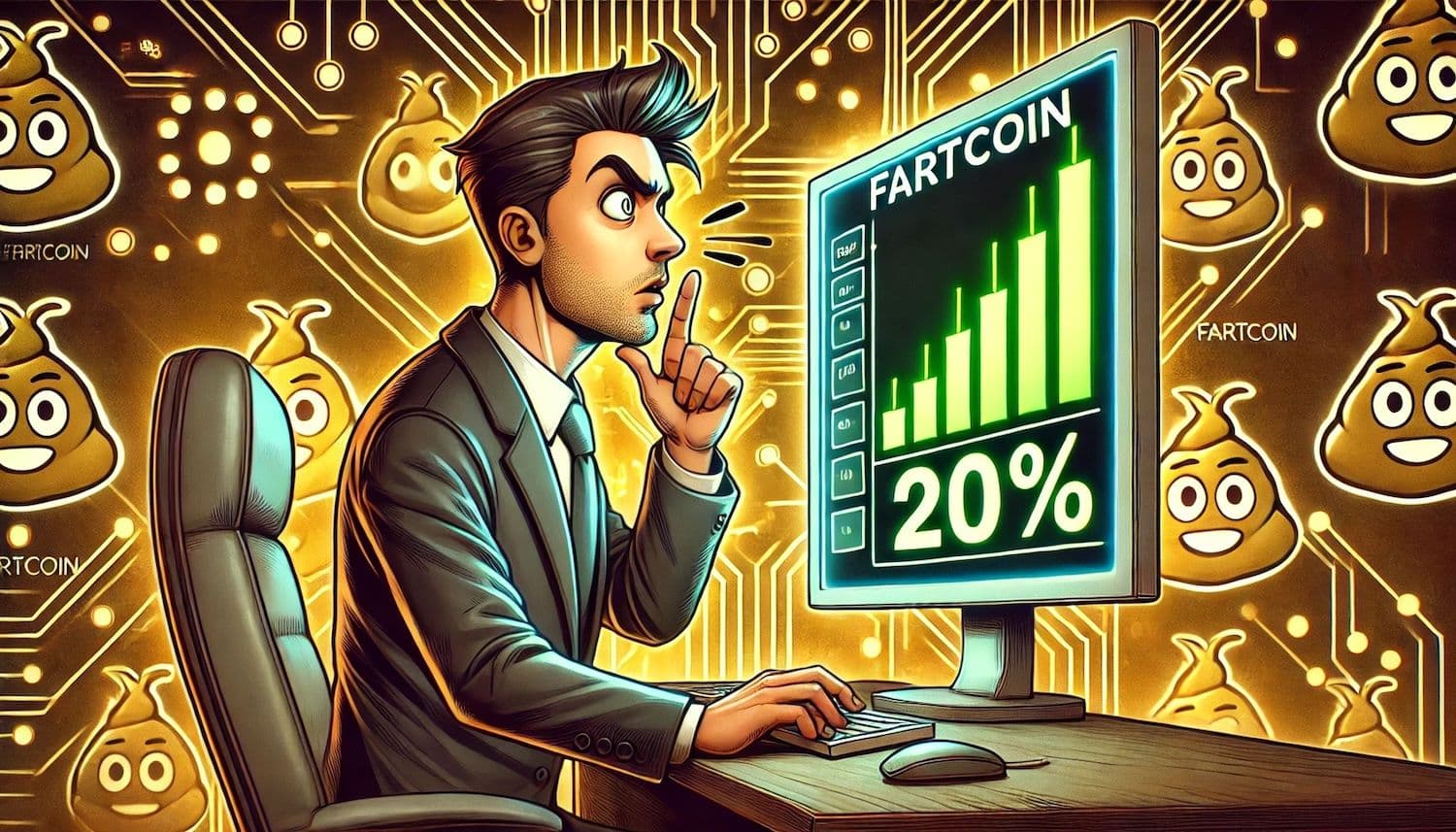 FARTCOIN піднімається на 20% за 24 години, наближаючись до історичного максимуму