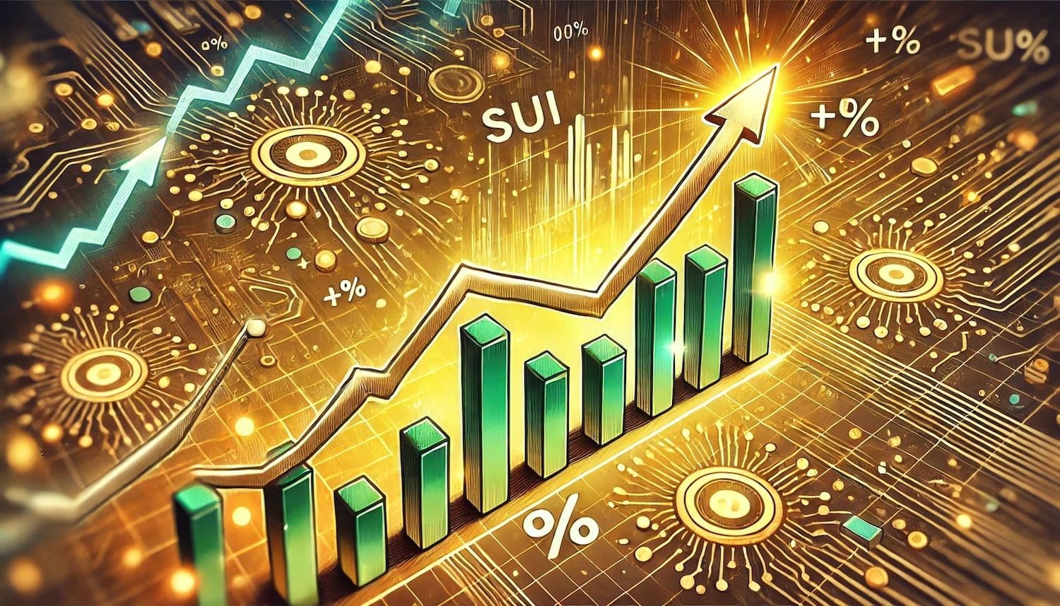 تجاوز SUI حاجز المقاومة $3.9، مما يشير إلى اتجاه صعودي محتمل.