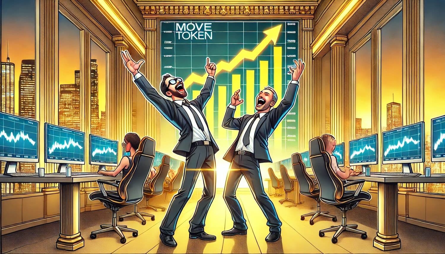 Le token MOVE augmente de 50 % après l'airdrop avec un volume de trading de 6 milliards de dollars