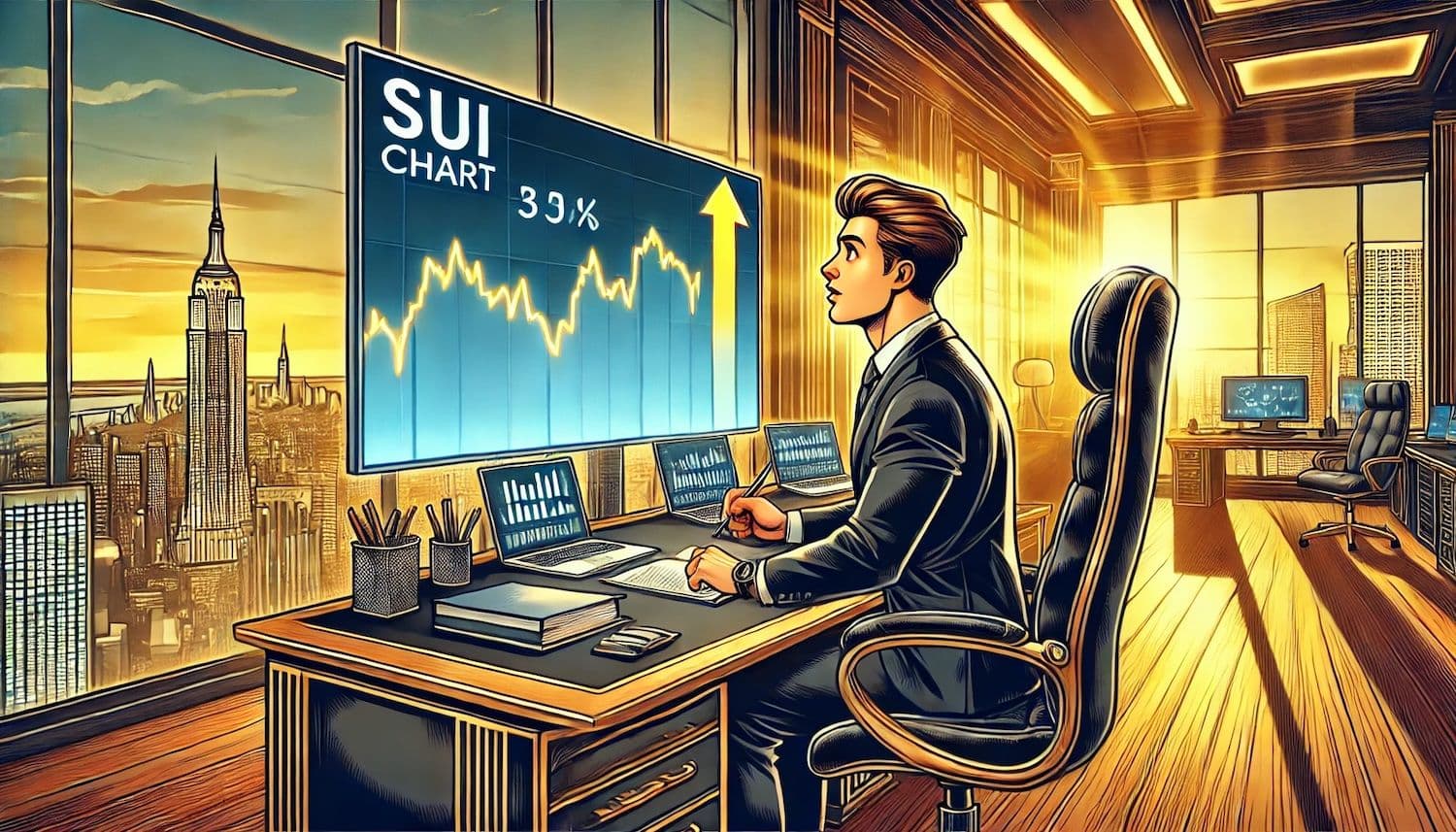 Sui 네트워크의 토큰, 시장 흐름을 거슬러 10% 일일 상승