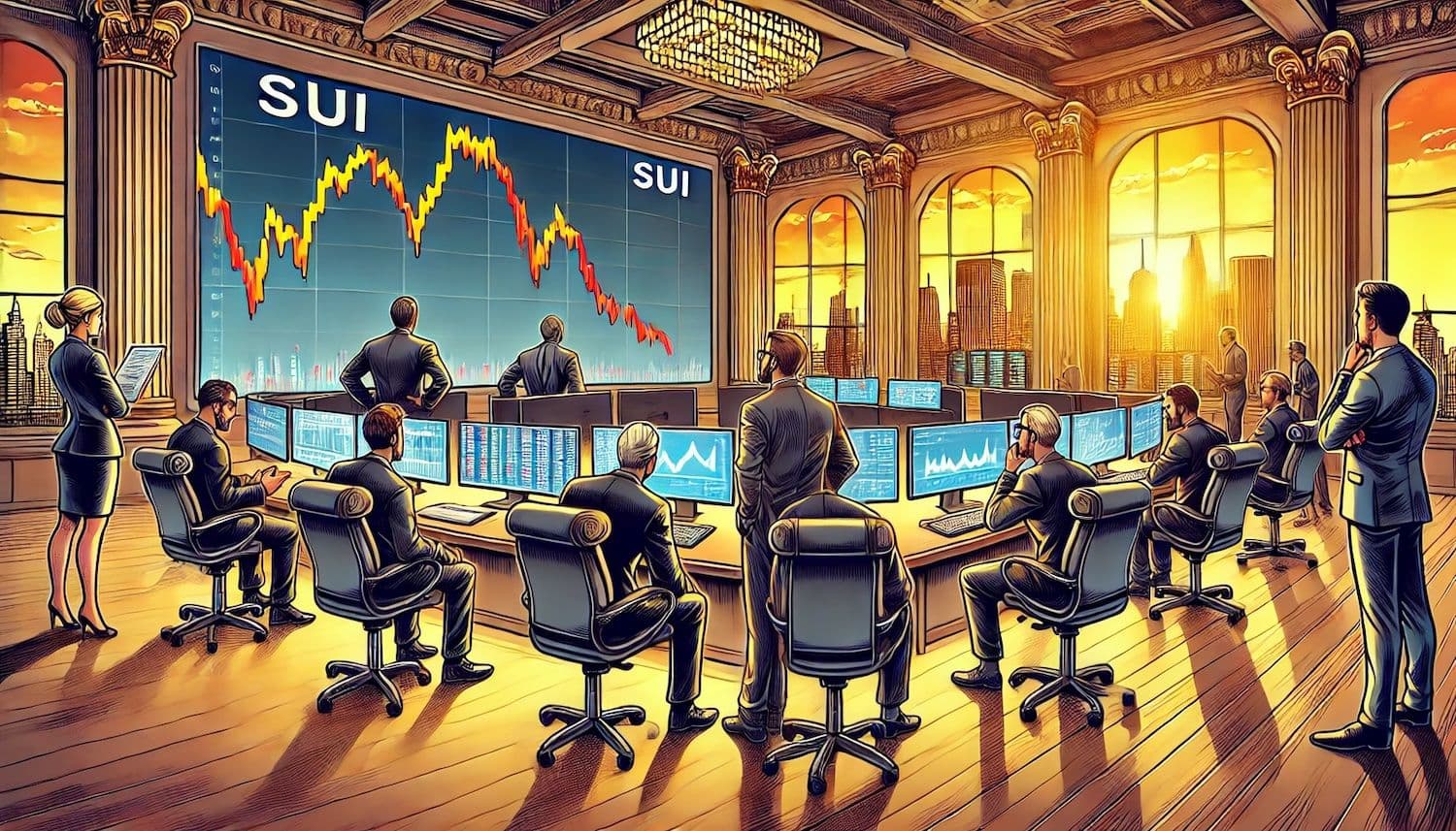 تُظهر SUI علامات تحذير حيث ينخفض مؤشر القوة النسبية الأسبوعي إلى أقل من 50%