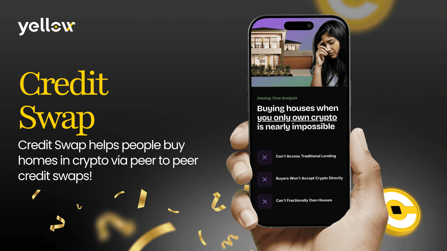 Yellow SDK推动信用掉期平台以弥合加密资产和房地产之间的差距