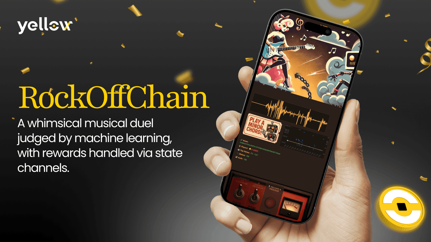 Aplicativo de Jogos RockOffChain Combina Recompensas de Blockchain com Avaliação Musical Alimentada por IA