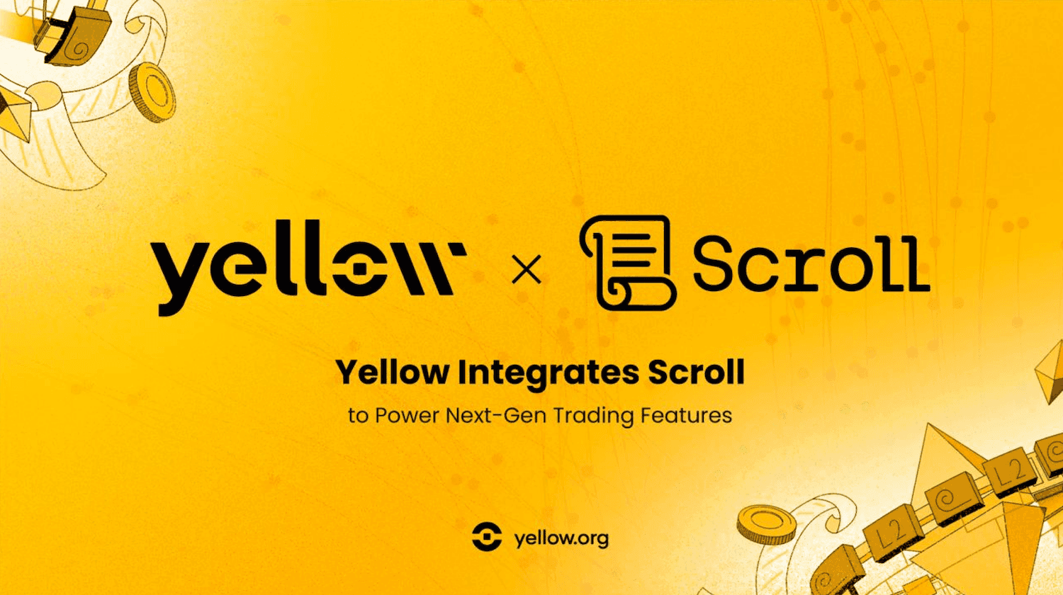 Yellow integra Scroll per potenziare le funzionalità di trading di nuova generazione