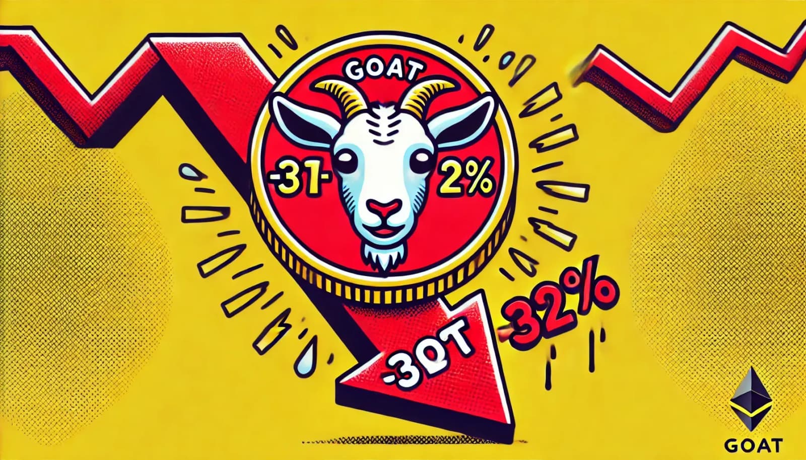 Analitycy przewidują, że GOAT może spaść do poziomu $0.46, spadając o 32%