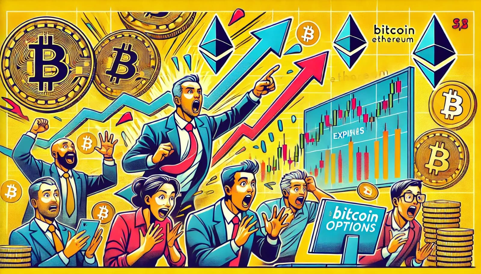 Rynki kryptowalut przygotowują się na wygasnięcie znaczących opcji na Bitcoin i Ethereum: Eksperci zabierają głos