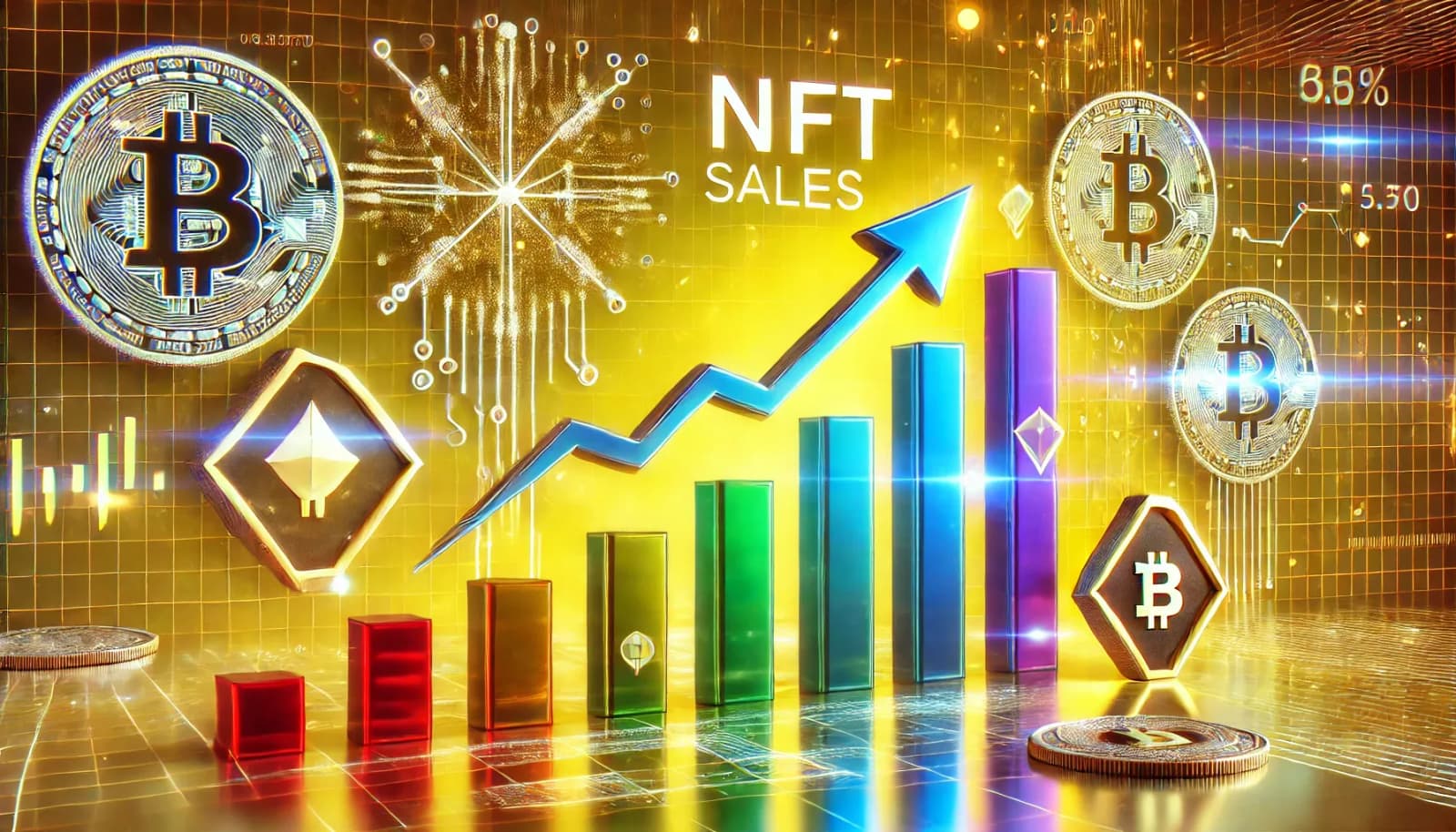 Продажі NFT зареєстрували зростання на 94% минулого тижня, як тільки Біткойн перевищив $93000