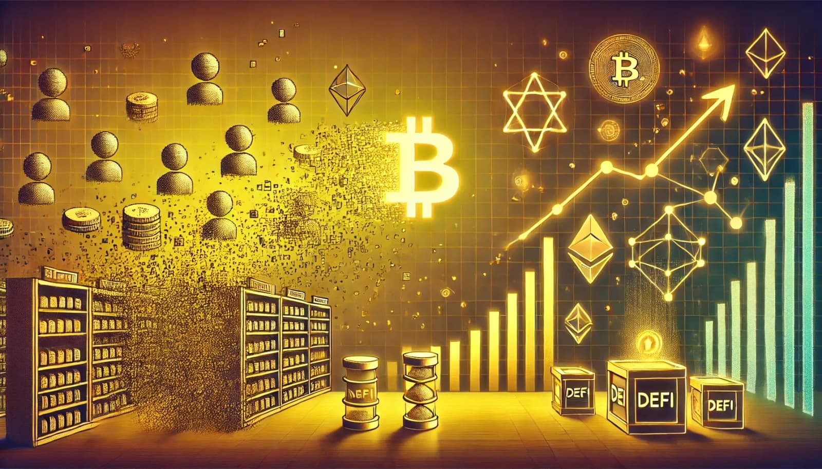 Как DeFi убил NFT в 2024 году: новый ландшафт цифровых активов