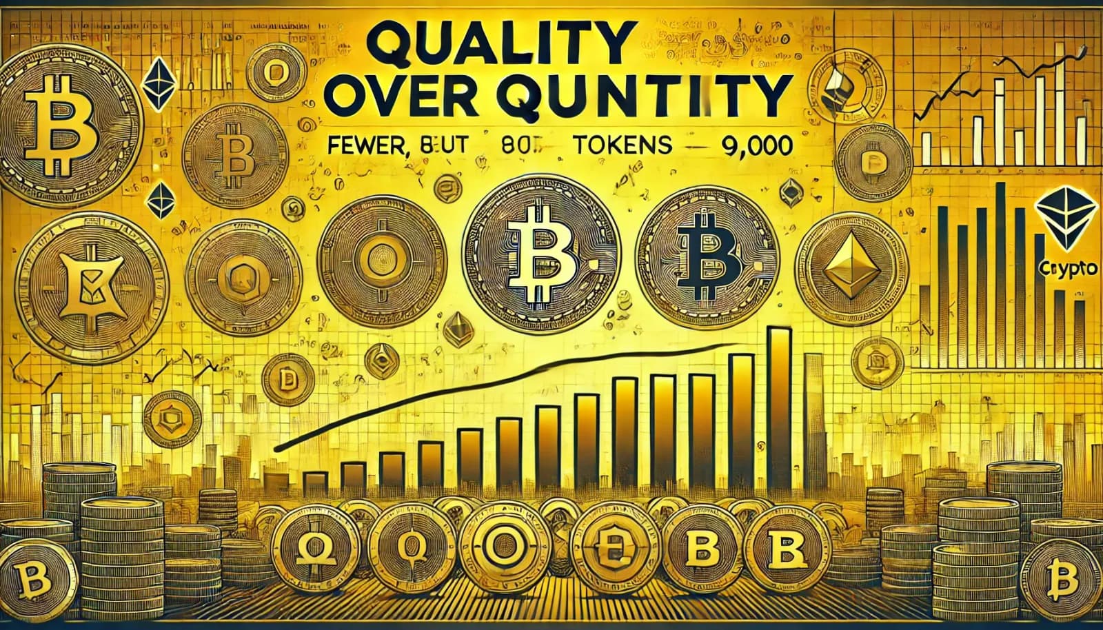 Top 20 Coins Control Staggering 90% of 9,000-Asset Crypto Industry - Research