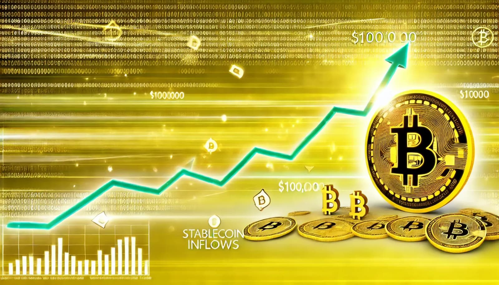 Bitcoin Crosses $98K, Could Rally To $100K As Stablecoin Inflows Hit $9.7B
