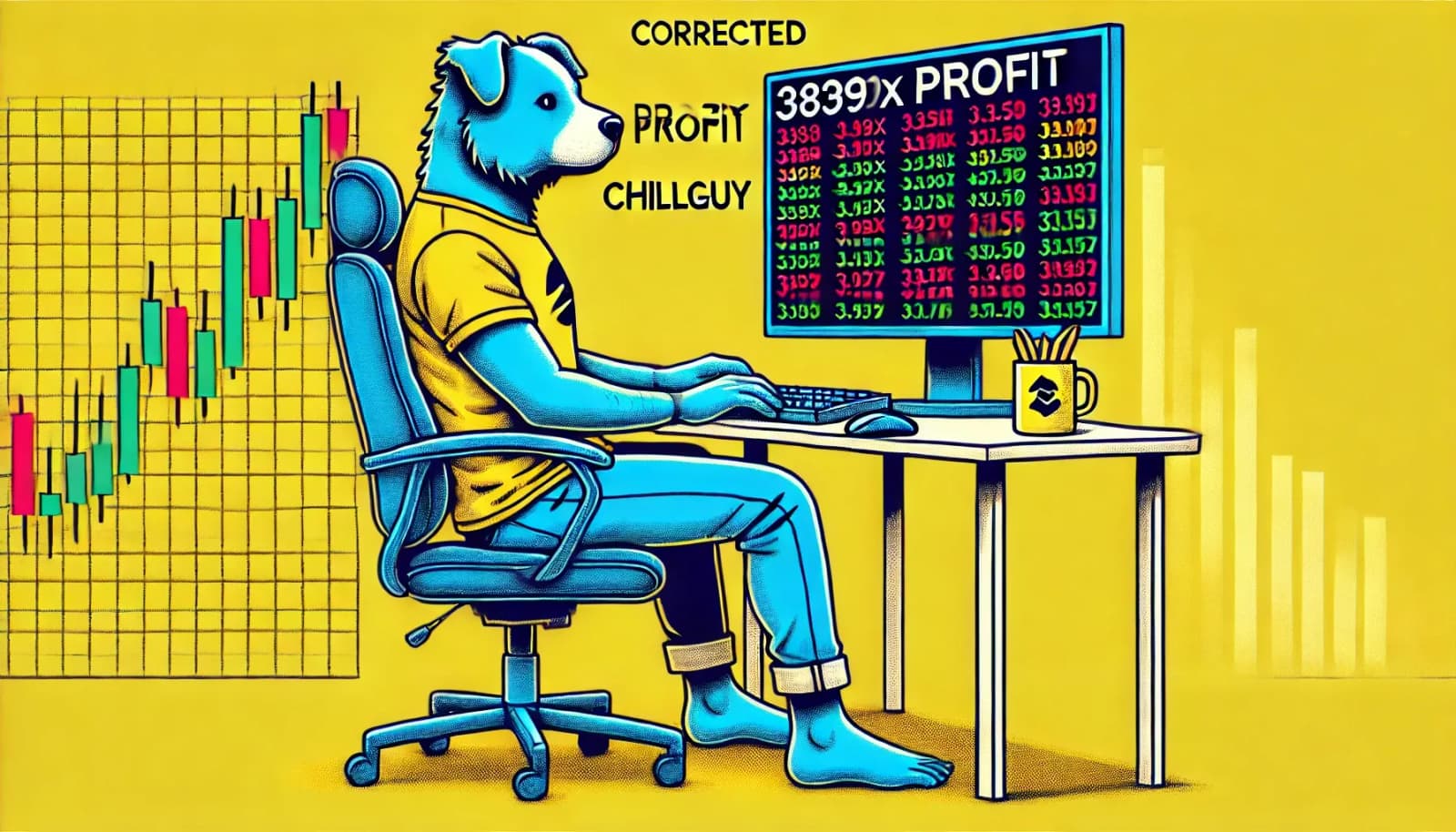 Rally de Preço de CHILLGUY Gera Lucro de 38.399x Para um Trader Inicial