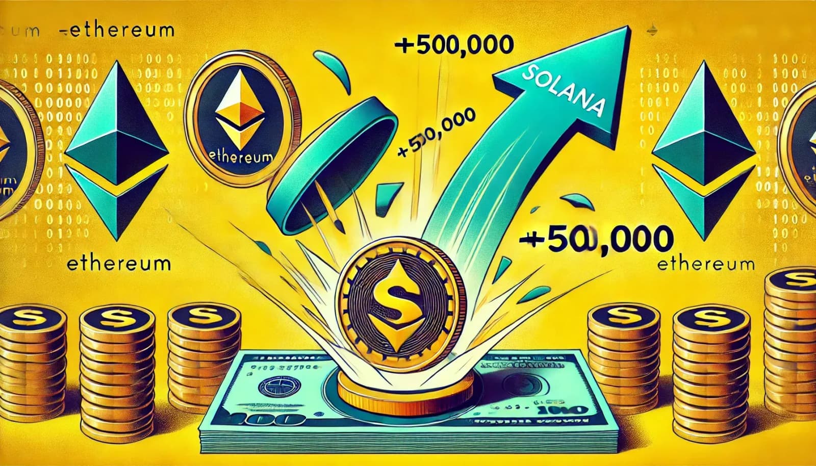 Solana überholt Ethereum, tägliche Gebühren übersteigen ETHs um eine halbe Million