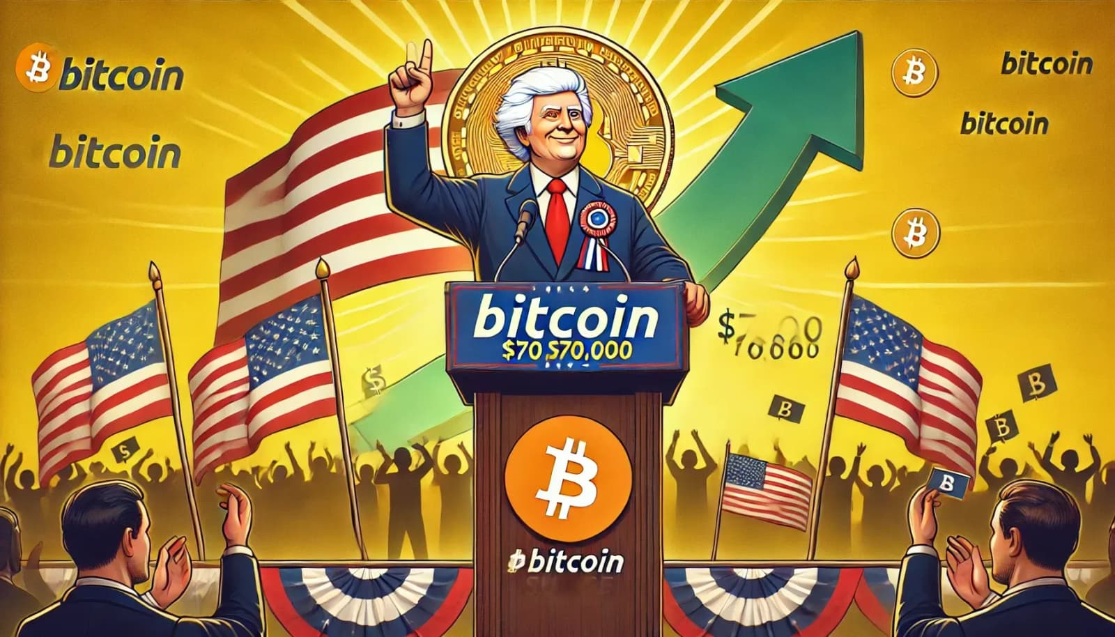 Trump's ABD Seçim Zaferi Muhtemel Olduğunda Tüccarlar Bitcoin'de 'Güvenli Liman' Buluyor